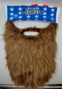 Duck Dynasty Patriotic Headband W/ Beard Willie American Flag - Picture 1 of 4