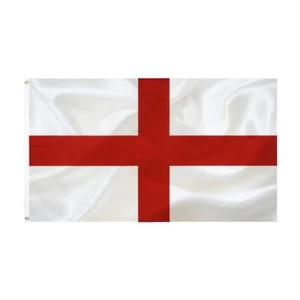 England Flag St George's Cross 5ft x 3ft Double Stitched with Brass Eyelets X 12 - Picture 1 of 6