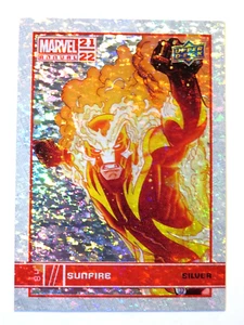 2021-22 Upper Deck Marvel Annual Sunfire Silver Parallel Insert Card #84 - Picture 1 of 2