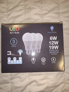 Bluex Led A21 bulbs 3 Pack - Picture 1 of 1