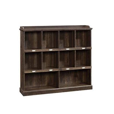 Sauder Barrister Lane 10 Cubby Bookcase in Iron Oak - Image 1 of 4