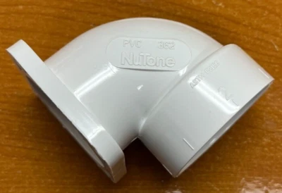 Juego de 11 aspiradoras blancas-nuTone PVC 362 - 2" codo con brida - NUEVO STOCK ANTIGUO Foto 1 de 4