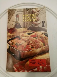 SUNBEAM PORTABLE ELECTRIC COOKERY FOR MULTI-COOKER FRYPAN BONNIE BROWN 1970 VT - Picture 1 of 10