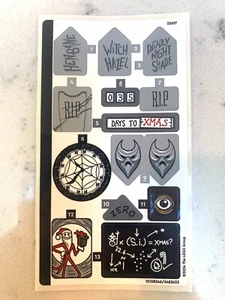 LEGO STICKERBOGEN für 21351 Tim Burtons The Nightmare Before Christmas, Neu! - Bild 1 von 1