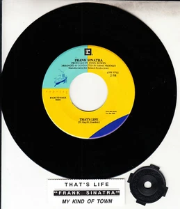 FRANK SINATRA That's Life & My Kind Of Town 7" 45 rpm vinyl record BRAND NEW - Picture 1 of 1