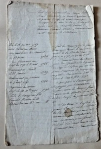 récit des combats de saint Domingue par de Pommeroy fils d'émigré canadien - Foto 1 di 8