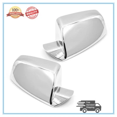 Cubiertas de cubierta de espejo retrovisor lateral cromadas para Chevy Equinox/GMC Terrain 2011-2017 Foto 1 de 2