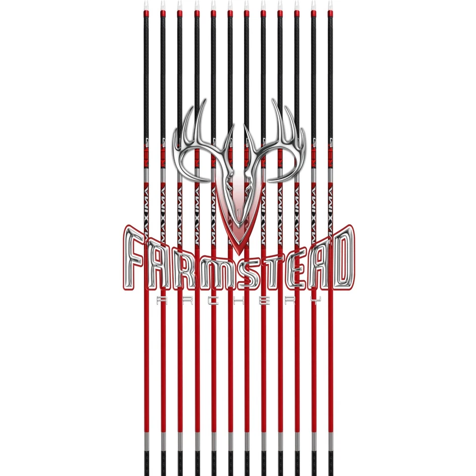 Carbon Express Arrow Máxima Red SD 250 Spine ejes desnudos 12pk #50868 Foto 1 de 1