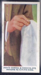 FRYS-TRICKS & PUZZLES (BLACK BACK) 1924-#47- QUALITY CARD!!!