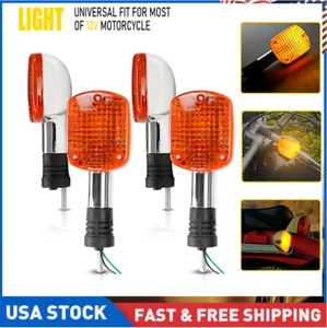 4PCS For Honda 1993-20 XR650L XR250L Rear Turn Signal Indicator Lights Blinker - Picture 1 of 15