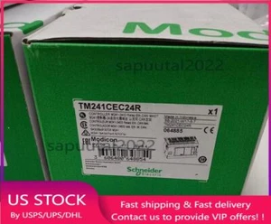One Schneider TM241CE24R PLC Module Fast Shipping New In Box - Picture 1 of 4