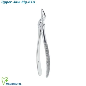 Tooth Extractor Forceps Extraction Dental Surgical Forcep Fig. 51A Upper Molar - Picture 1 of 4