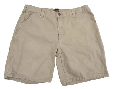 Wolverine Cargo Shorts Mens Size: 40 100% Cotton Beige Pockets Button Zip Fly - Image 1 of 4