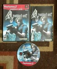 Resident Evil 4 Complete (PlayStation 2, 2005) VG Sape & Tested