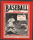 Baseball Magazine 10/1937-Gabby Hartnett-Bob Feller-Dickey-MLB-pix-info-FN