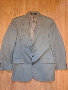 VINTAGE Hart Schaffner Marx John Alexander Sport Coat Mens 42R Green Blazer - Picture 1 of 8
