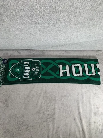 Houston Texas Dynamo Green Soft Winter Scarf Neck Blanket Cover