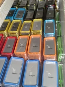 10 x Bumper Case Hülle für iPhone 5 5S 5C + 10 x Gratis Displayschutz & Tuch - Bild 1 von 7