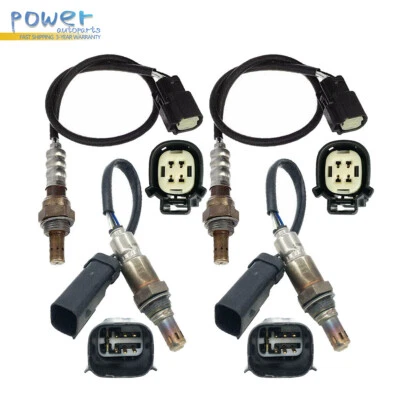 Sensor de oxígeno O2 delantero+trasero 4 piezas 1&2 para Ford Edge 2011 2012 2013 2014 3,5 L 3,7 L Foto 1 de 4