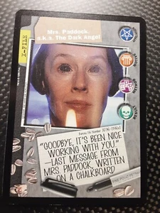 USPC The X-Files CCG - Premiere - Case Card #146 - MRS. PADDOCK DARK ANGEL - Picture 1 of 1