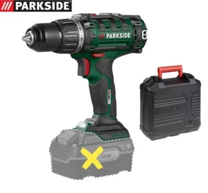 Parkside 20V Cordless Drill Driver - Bare Tool - Without Battery & Charger - Picture 1 of 10