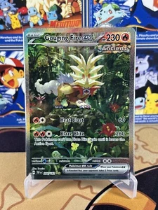 Pokémon Fuerzas Temporales Gouging Fire 2024 ex 204/162 SIR CASI COMO NUEVO - Imagen 1 de 3