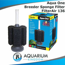 19886 Aqua One Filterair 136 Aquarium Fish Tank Breeder Sponge Air Filter