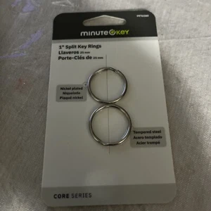 Minute Key 1” Split Rings - Picture 1 of 3