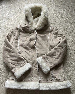 Chaqueta de gamuza sintética Big Chill para niñas talla grande 14/16 Foto 1 de 4