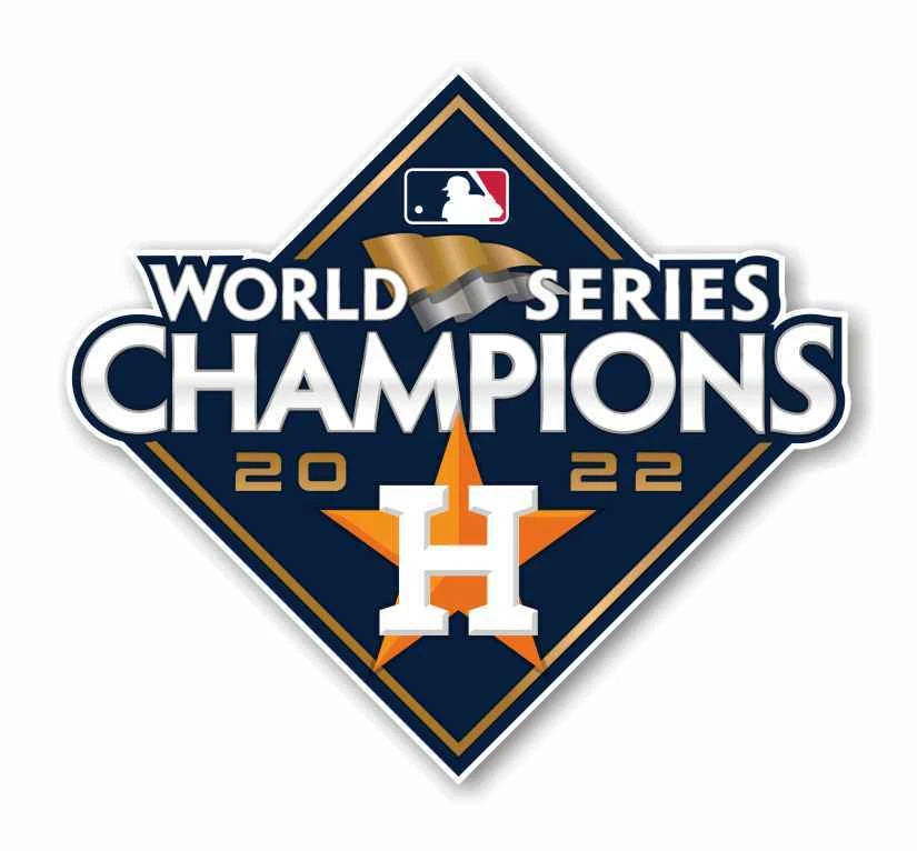 Houston Astros Champions World Series 2022 Precision Cut Decal - Image 1 of 1