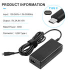 USB C/Type-C Power AC Adapter Universal Charger for Lenovo/ASUS/Acer/Dell more