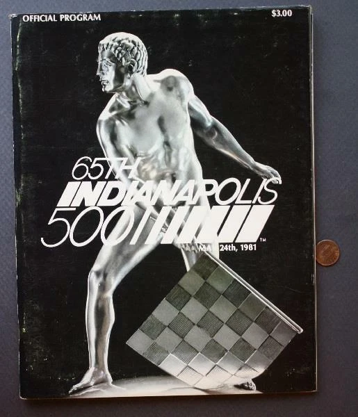 1981 Indianapolis Motor Speedway Indy 500 Race 2 program set Bobby Unser winner- - Image 1 of 1