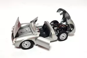 usado! Maisto 50314 Porsche 550 A Spyder 1955 plata escala 1:18 - Imagen 1 de 4
