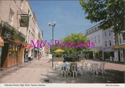 Somerset Postcard - Taunton Pedestrian Precinct, High Street  RR20913 - Image 1 of 2