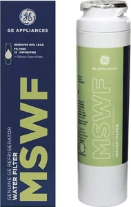 2 PACK GE MSWF SmartWater Refrigerator Replacement Water Filter New, USA - Picture 1 of 5