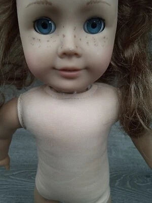 American Girl 18" Doll Light Brown Hair blue eyes freckles AG Doll 2008 Doll - Image 1 of 4