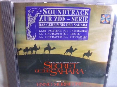 Secret of the Sahara- OST by Ennio Morricone- mit Aufkleber- lesen - Bild 1 von 2