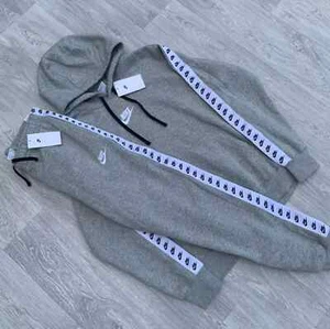 Men's Nike Hoodie Pullover 2 piece tracksuit Sportswear Fleece Hoodie tracksuit - Picture 1 of 5