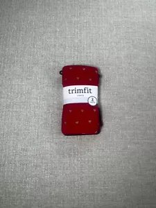 2 pares de medias clásicas para mujer Trimfit 10-14 rojas y negras - Imagen 1 de 6