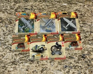 Seven Matchbox SkyBusters Indiana Jones Auburn Speedster Ford Tri-Motor Lot New - Picture 1 of 1