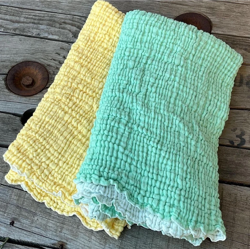 Muslin Fabric By 2 Meters - Organic Muslin Fabric - Baby Cotton Muslin - 4 Layer - Image 1 of 4