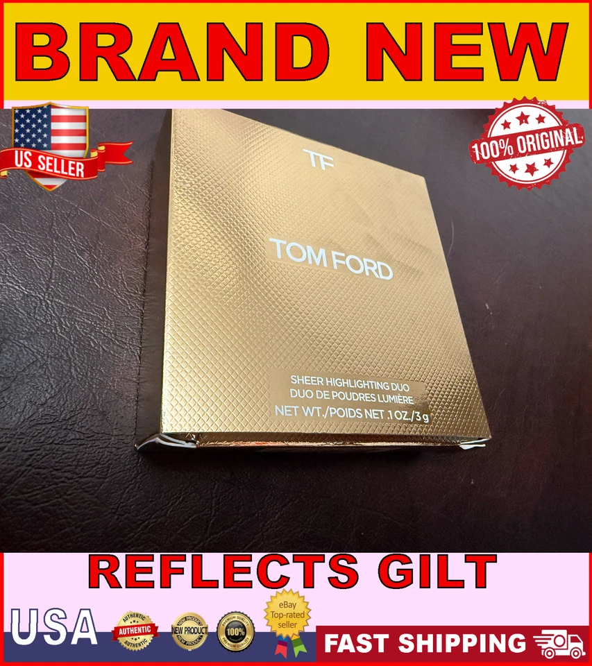Tom Ford Sheer Highlighting Duo - REFLEJOS DORADO - 3g Nuevo Foto 1 de 1