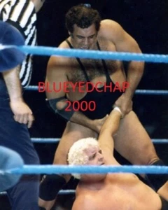 ANGELO MOSCA VS DUSTY RHODES WRESTLER 8 X 10 WRESTLING FOTO WWF - Bild 1 von 1