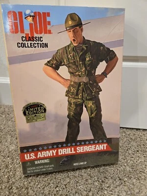 GI Joe U.S. Army Limited Edition African American Drill Sergeant 1997 New In Box - Image 1 of 4