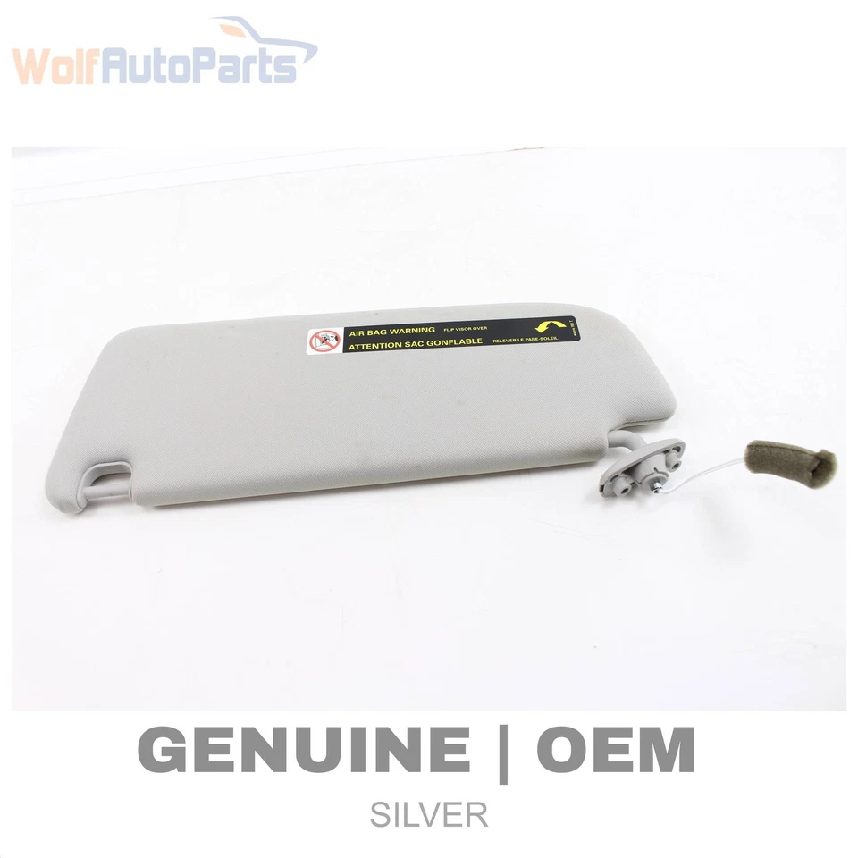 2008-2010 AUDI A8 QUATTRO - Viseira frontal esquerda/espelho solar 4E0857551AB - Imagem 1 de 4