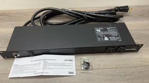 Leviton 5500-192 Rack PDU Basic 1HE 20A 120V 12FT L5-20P (12)5-20 Überspannungsschutz - Bild 1 von 8