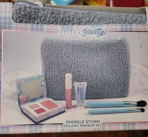 Petite 'N Pretty SPARKLE STORM HOLIDAY Set Trucco Palette Kit per Bambini - Foto 1 di 4