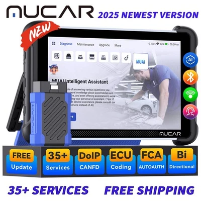 MUCAR 892BT All System Scan Tool Car Diagnostic Action Test OBD2 Scanner NEWEST - Image 1 of 4