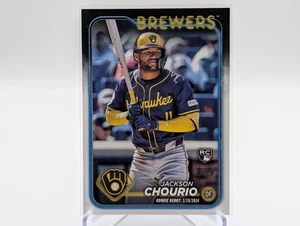 2024 Topps Update Series JACKSON CHOURIO #US155 Rookie Debut RC - Foto 1 di 2