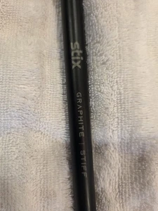 STIX GRAPHITE STIFF SHAFT - PW IRON. NEW GRIP. - Picture 1 of 7